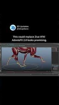 AdonisFX 2.0! A strong new contender for realistic muscle & skin simulation.