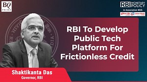 RBI aims to develop a public tech platform for frictionless credit delivery to accelerate credit penetration, says RBI Governor Shaktikanta Das. #RBIPolicy Read: https://bit.ly/3s7dJvP | NDTV Profit | Facebook