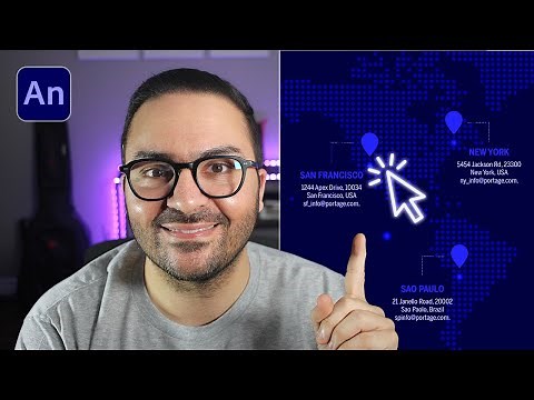 Create an interactive map in Adobe Animate