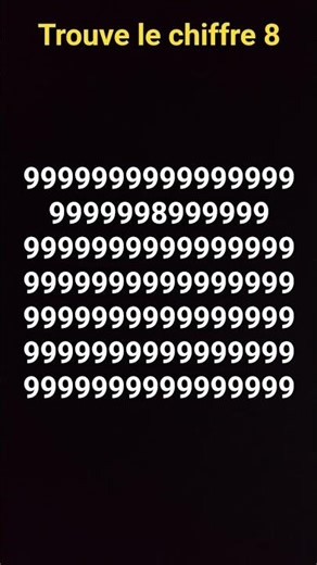 #trouve #le #chiffre 8