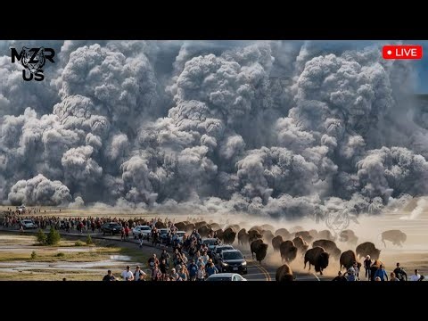 Massive Explosion Just Happened in Yellowstone: Steamboat Geyser Erupts Massively, Recorded Live