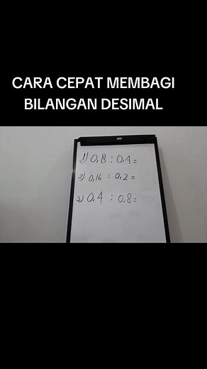 Cara Cepat Membagi Bilangan Desimal dengan Mudah