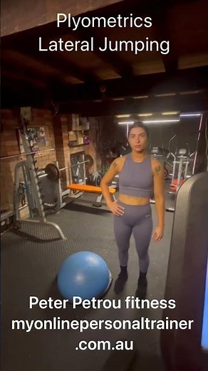 Plyometrics lateral jumps