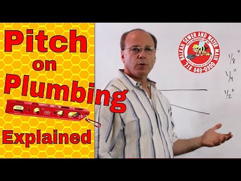 Plumbing Pitch On Sewer Pipes Guide - A Helpful Explanation