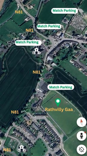 🅿️Parking for O’Byrne Shield Game 🅿️ Please note parking is located in the key locations tomorrow for the O’Byrne cup Semi Final between Carlow and Laois 🌟 Please follow all stewards instructions and respect they are volunteers🙌🏻 Parking is less than a five minute walk from all available locations. Please DO NOT park in residential areas and any locals please carpool and walk where possible🙌🏻 SAINT PATRICKS LANE- https://maps.apple.com/place?address=St Patrick’s Lane, Co. Carlow Co. Carlo