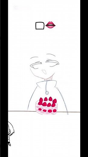 今日は僕の誕生日だから祝ってください#誕生日 #ケーキ食べたい#イラストメイキング