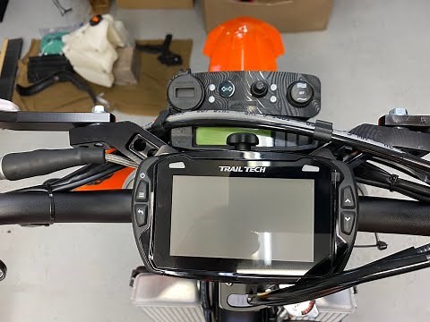 KTM 2022 350 EXC-F Light ADV Build Progress. Wiring tips, Trail Tech and Moto Minded Goodies