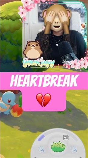 Bulbasaur's sad face broke her in under three seconds 💀 #Pokopia #Pokemon #twitch #gaming