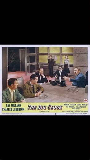 The Big Clock (1948) – Ein Noir-Thriller über Zeit, Macht und Manipulation