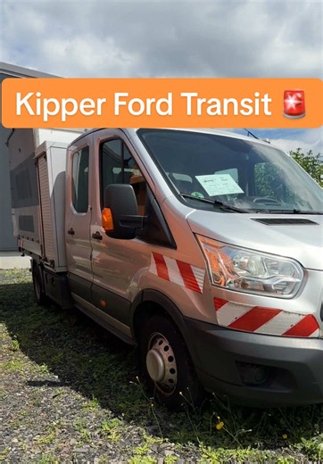 Kipper Ford Transit: municipal tipper van for export