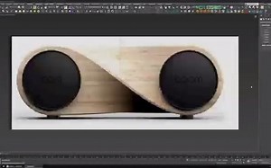 利用Autodesk 3DSMax 技术做个小喇叭音响