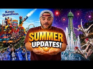BIG Kings Dominion Summer UPDATE! New Parade, Shows, Soak City & More