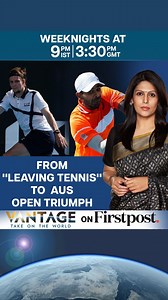 India's Sumit Nagal Scripts History at Australian Open | Vantage with Palki S Upadhyay | Firstpost