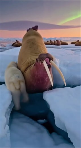 Frozen Giants Clash in Silence #shorts #shortsfeed #viral