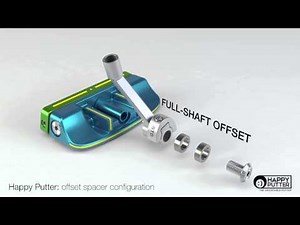 Happy Putter - How to change the Offset (blade)
