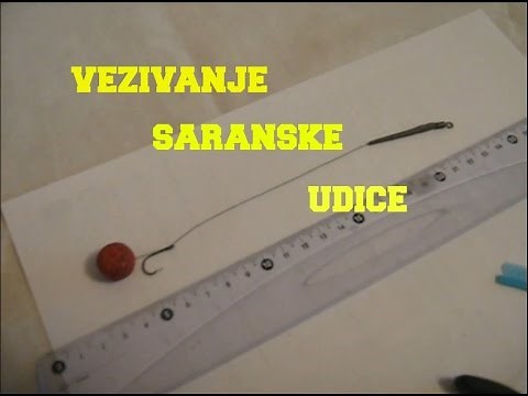 **Vezivanja šaranske udice sa boilom**