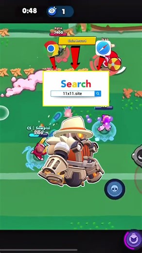 LEON VS CROW 年 #brawlstars #brawlstarsgame #brawlstarsshorts