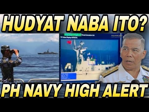 CHINESE WARSHIP TINUTOKAN NG FIRE CONTROL RADAR ANG MISSILE FRIGATE NG PILIPINAS