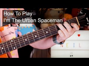 'I'm The Urban Spaceman' Neil Innes & The Bonzo Dog Doo-Dah Band Guitar Lesson