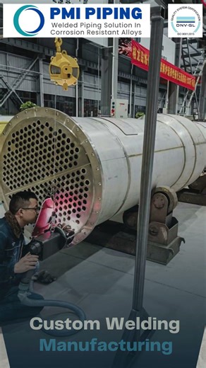 PMI Piping | China Welded Piping & Containers manufacturing for Global Market #piping #welding