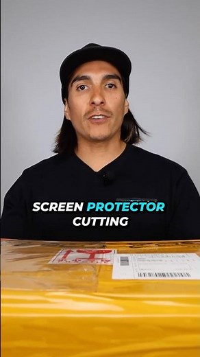 Screen protector machine out of the box in just 60 seconds