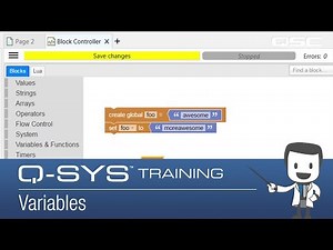 Flow Control A - Variables EN