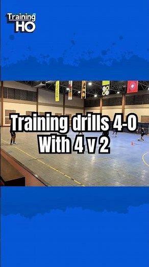 FUTSAL DRILLS - 4-0 formation training for beginners