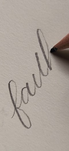 Cursive Handwriting Tutorial: Write 'Faith' Beautifully