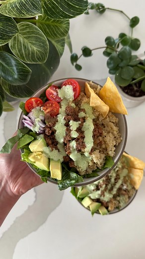 231K views · 6K reactions | Healthy quinoa taco bowl✨ Quinoa:▪️1 Cup...