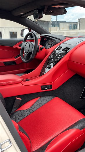 Luxurious interior features of the iconic Aston Martin Vanquish