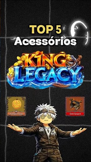 Top 5 Melhores Acessórios no King Legacy 🏆#KingLegacy #Top5 #Acessorios #Guia Atualizado2026