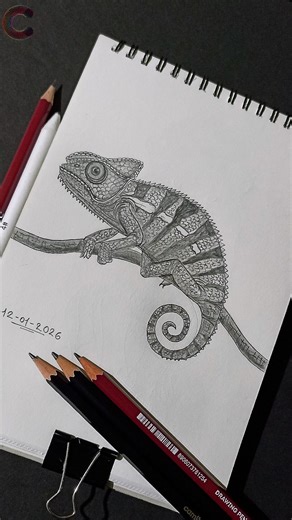 Chameleon's Sketching || Pencil Sketches