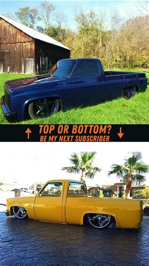 Battle of the 1980s Shaved and Bagged Chevy/GMC Show Trucks