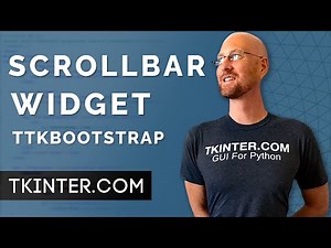 Scrollbars with TTKBootstrap - Tkinter TTKBootstrap 16