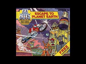 Gobots: Escape To Planet Earth Prototype Book!