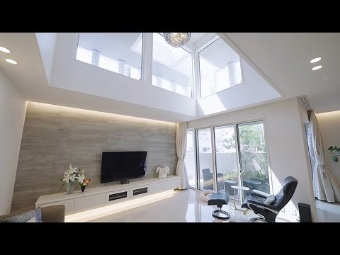 積水ハウス実例見学「都市の中で光とゲストを招く」