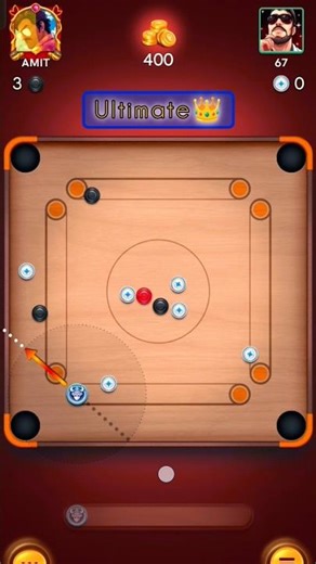 ONE SHOT, ALL GONE! 🏆 Ultimate Carrom Disc Pool Gameplay.