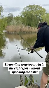 Get your rig in place first time with minimal disturbance using the Bushwhacker baiting pole. Quiet delivery and precise placement every time. #Bushwhacker #BaitingPole #Rigging #FishingTips #Stealth | Big Duffs Fishing