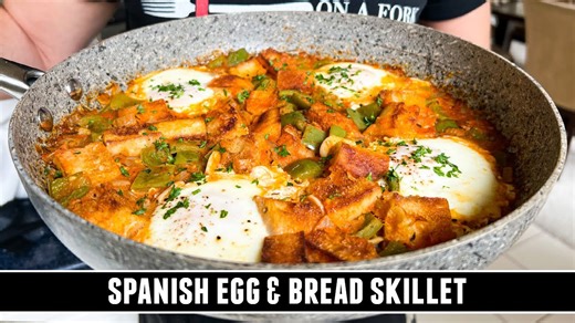 Spanish egg & bread skillet | One of Spain’s best-kept recipes