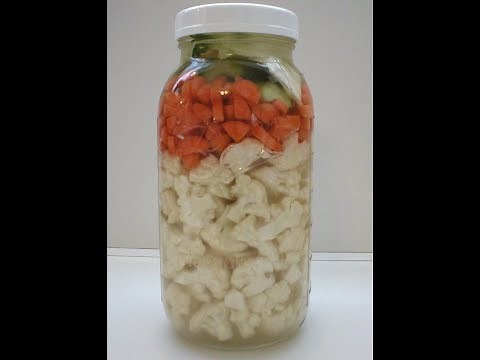 Easy Fermented Cauliflower