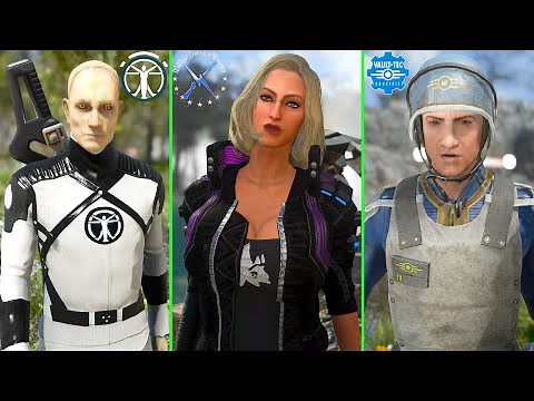 Fallout 4 - GENERIC COMPANIONS EXPANSION - 10 Faction Based Companions Mods (Xbox One/PC)