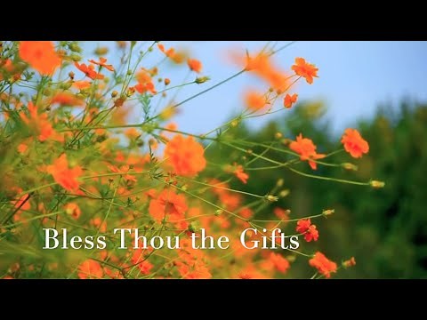 686 SDA Hymn - Bless Thou the Gifts (Singing w/ Lyrics)