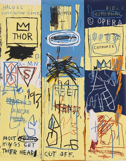 Basquiat’s brilliantly-chaotic Charles the First painting