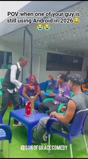 when one of your guy is still using Android in 2026😂🥺😭