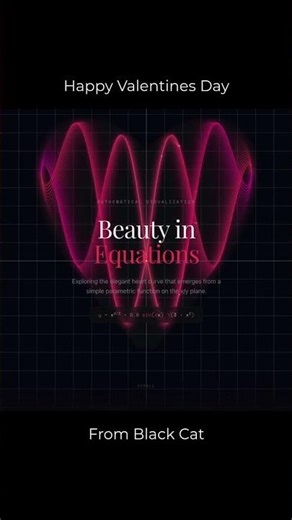 This Equation Draws a Heart — Animated Math Visualization