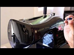 SINGER HERITAGE LIMITED EDITION SEWING MACHINE MAKING A BOBBIN