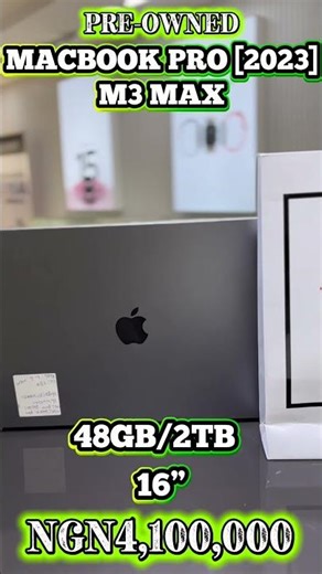 PRE-OWNED MACBOOK PRO [2023] || M3 MAX