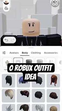 0 robux outfit idea #outfitideas #0robux #ideas #trending