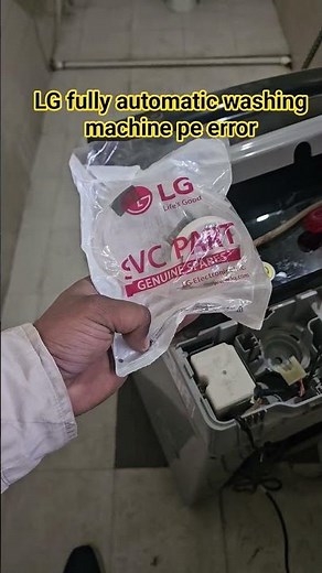 LG washing machine fully automatic pe error problem in solution