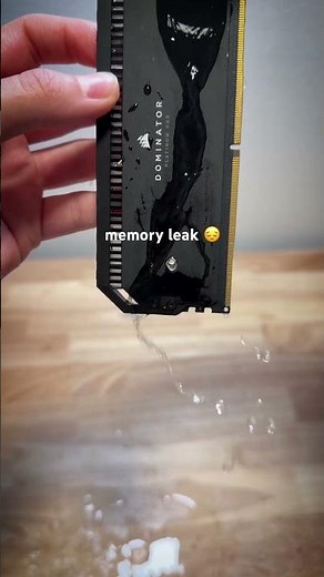 What is a memory leak?